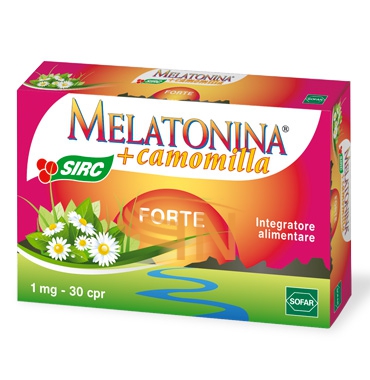 Sofar Linea Sonno e Relax Melatonina Forte Integratore Alimentare 30 Compresse