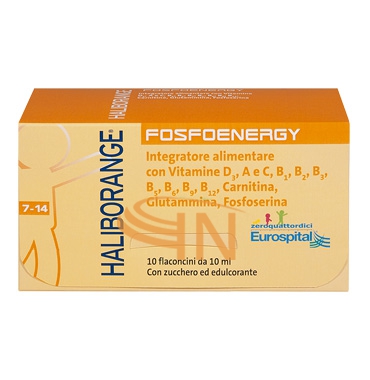 Eurospital Linea Vitamine Minerali Haliborange Fosfoenergy 10 Flaconcini 10 ml