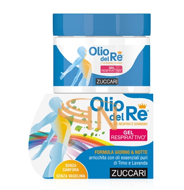 Zuccari Linea Olio del Re Repirazione Gel Respirattivo Sollievo Leggerezza 50 ml