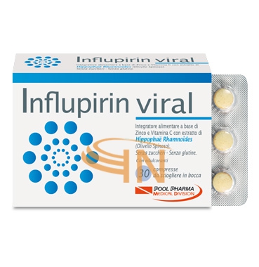 PoolPharma Linea Difese Immunitarie Influpirin Viral 30 Compresse Orosolubili