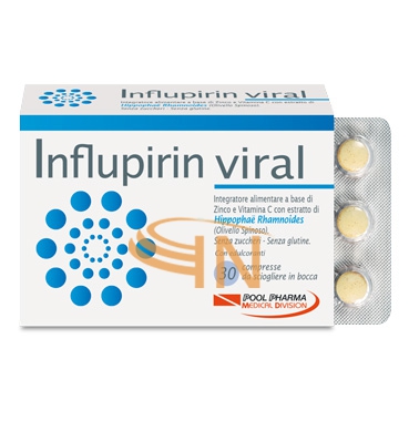 PoolPharma Linea Difese Immunitarie Influpirin Viral 30 Compresse Orosolubili
