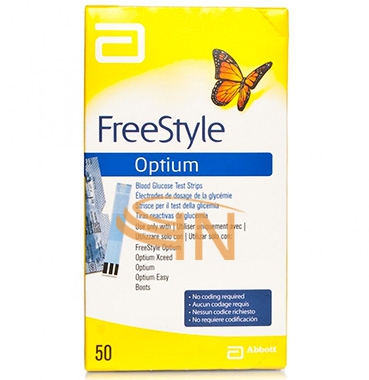 Abbott Freestyle Optium 50 Strisce Reattive