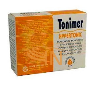 Ganassini Linea Pulizia e Salute Tonimer Soluzione Hypertonic 18 Fiale 5 ml