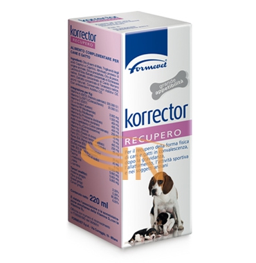 Formevet Linea Animali Domestici Cani e Gatti Korrector Recupero Alimento 220 ml