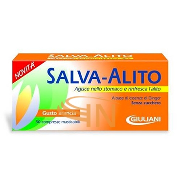 Giuliani Sana Salva-Alito 30 Compresse Rinfrescanti Arancia