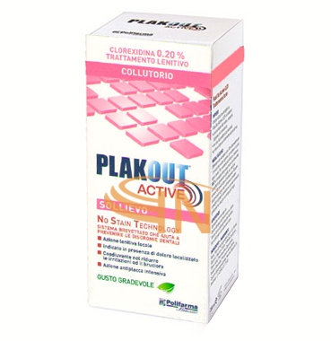 Plakout Active Sollievo 0,20 Colluttorio 200 ml