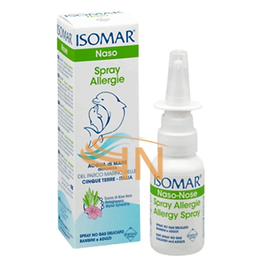 Isomar Linea Pulizia e Salute del Naso Isomar Spray Allergie Acqua di Mare 30 ml
