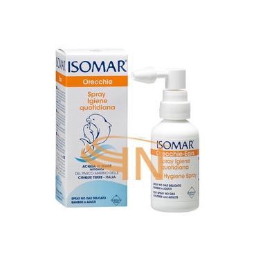 Isomar Linea Pulizia e Salute delle Orecchie Isomar Spray Acqua di Mare 50 ml