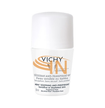 Vichy Deo Anti Traspirante 48H Roll-on Pelli Sensibili o Depilate 50 ml