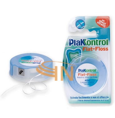 Plakkontrol Linea Igiene Interdentale Flat-Floss Filo Interdentale Monofilamento