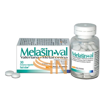 Melasin Linea Sonno e Serenit Val Integratore Alimentare Valeriana 30 Compresse