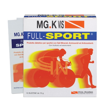 MGK VIS Linea Integrazione Sportivi Full Sport Integratore 10 Buste da 10 g