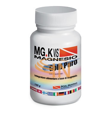 MGK VIS Linea Sali Minerali MG Gold Puro Magnesio Carbona Integratore 150 g