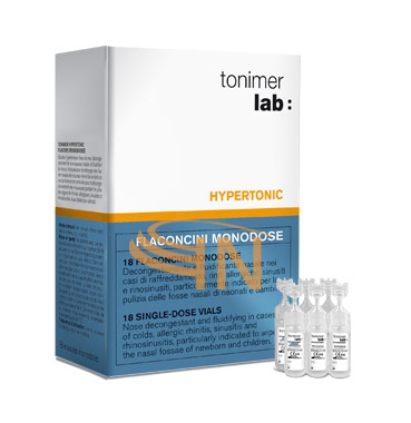 Tonimer Lab Hypertonic Soluzione Ipertonica 18 Fiale 5 ml