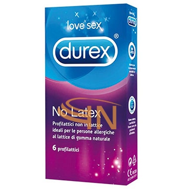 Durex No Latex Senza Lattice 6 Profilattici