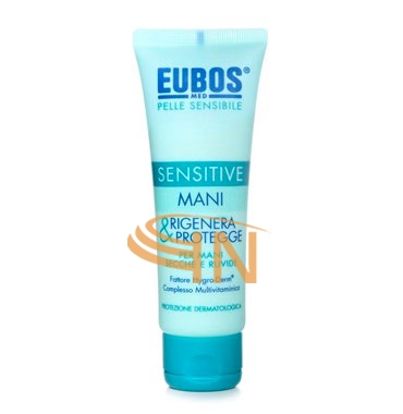 Morgan Pharma Linea Sensitive Rigenera e Protegge Eubos Crema Mani 50 ml