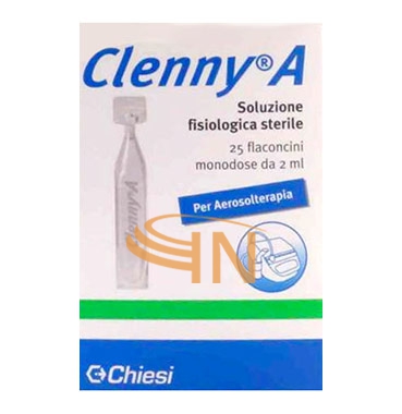 Chiesi Linea Pulizia del Naso Clenny A Soluzione Fisiologica 25 Flaconcini 2 ml
