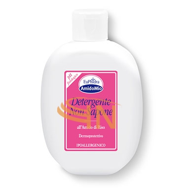 EuPhidra AmidoMio Linea Pelle Delicata Detergente non Sapone Amido di Riso 200ml