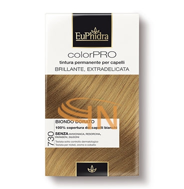 EuPhidra Linea ColorPRO Colorazione Senza Ammoniaca 730 Biondo Dorato