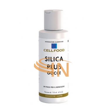 Cellfood Linea Vitamine Minerali Silica Plus Integratore Alimentare 118 ml