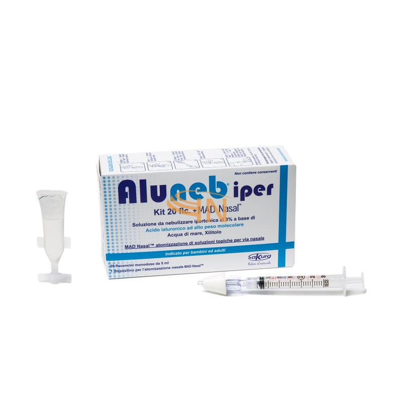 Aluneb Kit Soluzione Ipertonica + Mad Nasal