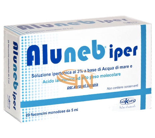 Aluneb Soluzione Ipertonica da Nebulizzare 15 Fiale