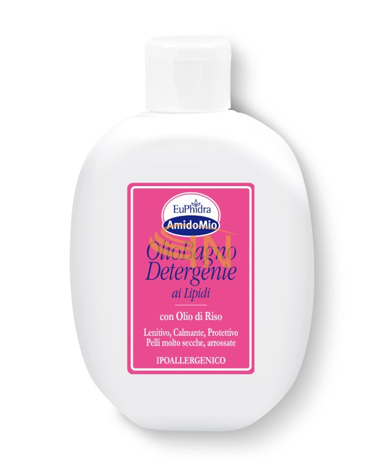 EuPhidra AmidoMio Olio Bagno Detergente Pelli Sensibili 200 ml