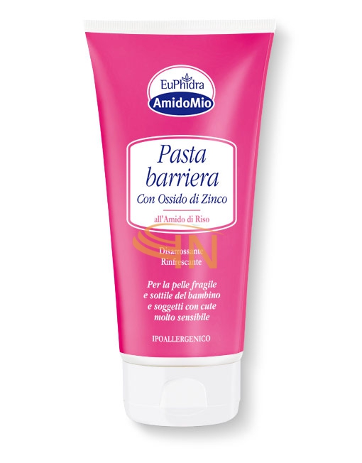 EuPhidra AmidoMio Pasta Barriera all'Amido di Riso Pelli Sensibili 150 ml