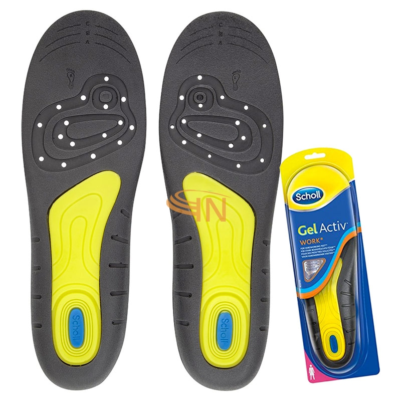Scholl Piedi Gel Activ Work 1 Paio di Solette Donna