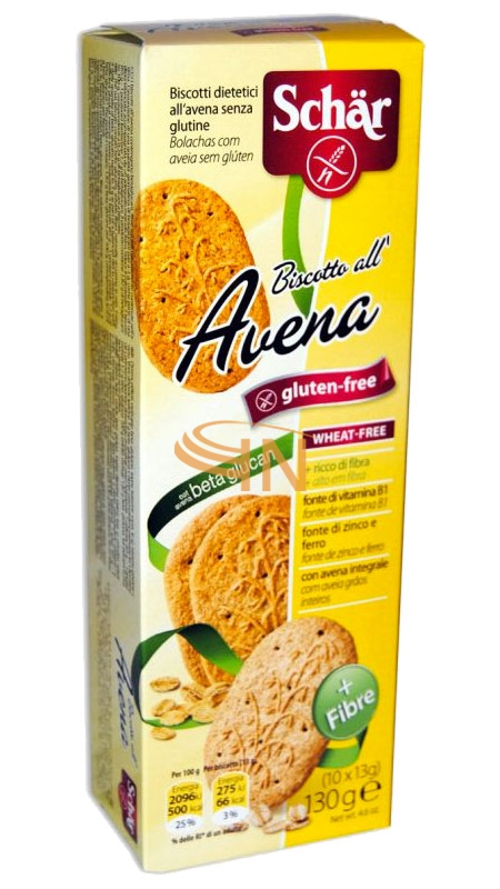 Schar Biscotti Avena Croccanti senza Glutine 130 g
