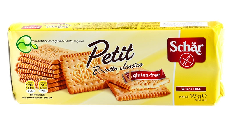 Schar Linea Dolci e Biscotti Petit Classico Biscotto al burro senza Glutine 165g