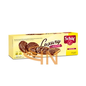 Schar Linea Dolci e Biscotti Luxury Biscotto al burro con Cioccolato 200 g