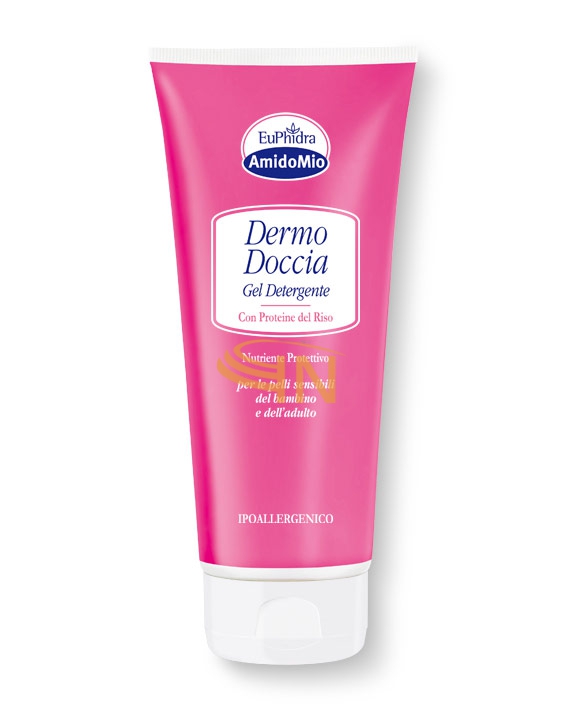 EuPhidra Linea AmidoMio Dermo Doccia Bambini e Adulti Pelli Sensibili 200 ml
