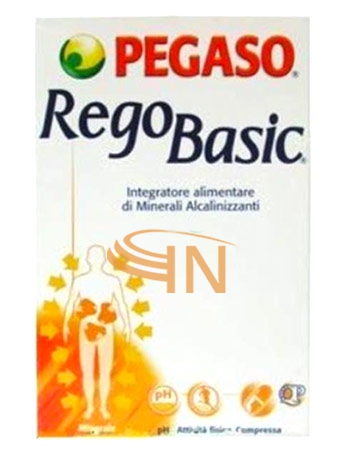 Pegaso Linea Alcalinizzante RegoBasic Integratore Alimentare 60 Compresse