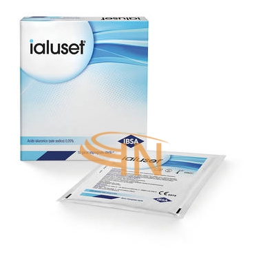 IBSA Linea Dispositivi Medici Ialuset Acido Ialuronico Cicatrizzante 10 Garze