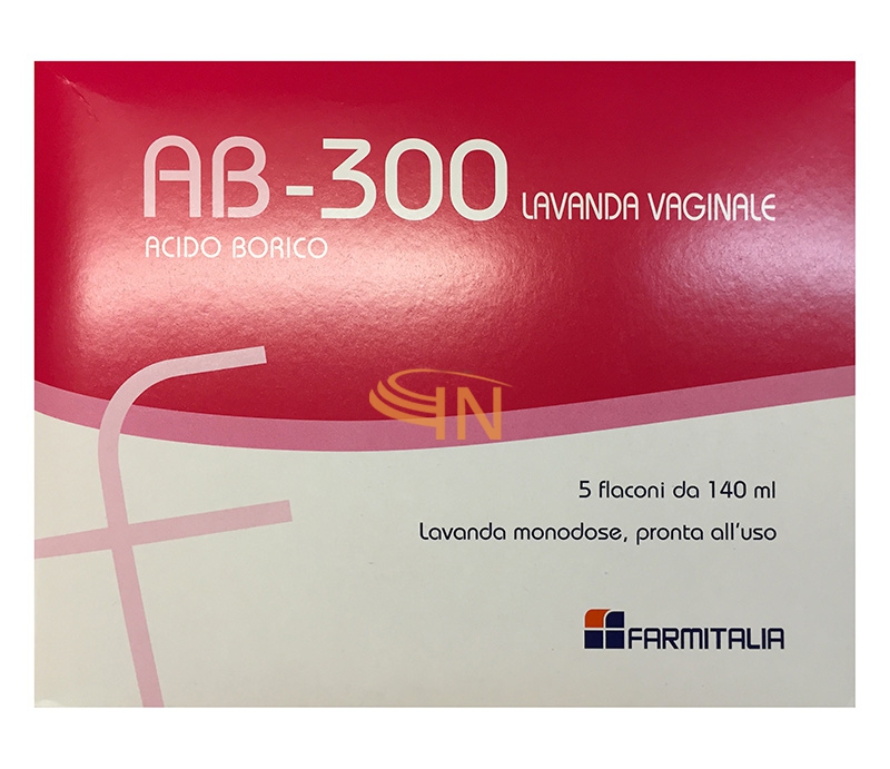 Farmitalia Linea Dispositivi Medici AB-300 Lavanda Vaginale Lenitiva 5 Flaconi