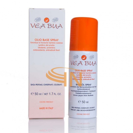 VEA Linea Pelli Sensibili BUA Olio Base Spray Lenitivo Protettivo Idratante 50ml