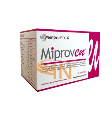 Energ-Etica Pharma Linea Circolazione Venosa Miproven Integratore 20 Bustine