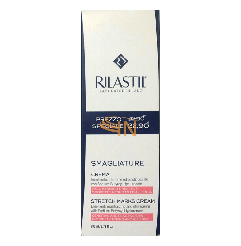 Rilastil Linea Corpo Smagliature Crema Elasticizzante Pelli Sensibili 200 ml