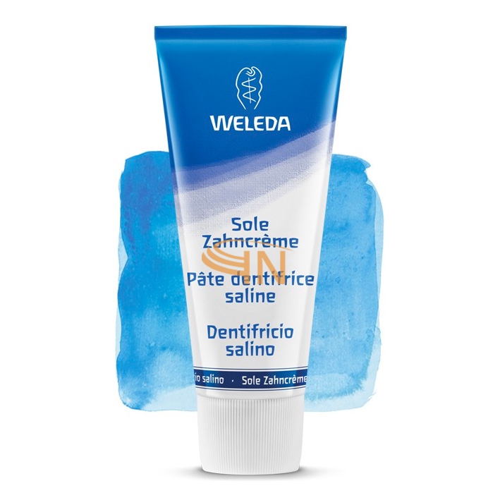 Weleda Dentifricio Salino Gusto Menta Piperita 75 ml