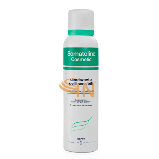 Somatoline Cosmetic Deodorante Pelli Sensibili Depilate Spray 150 ml