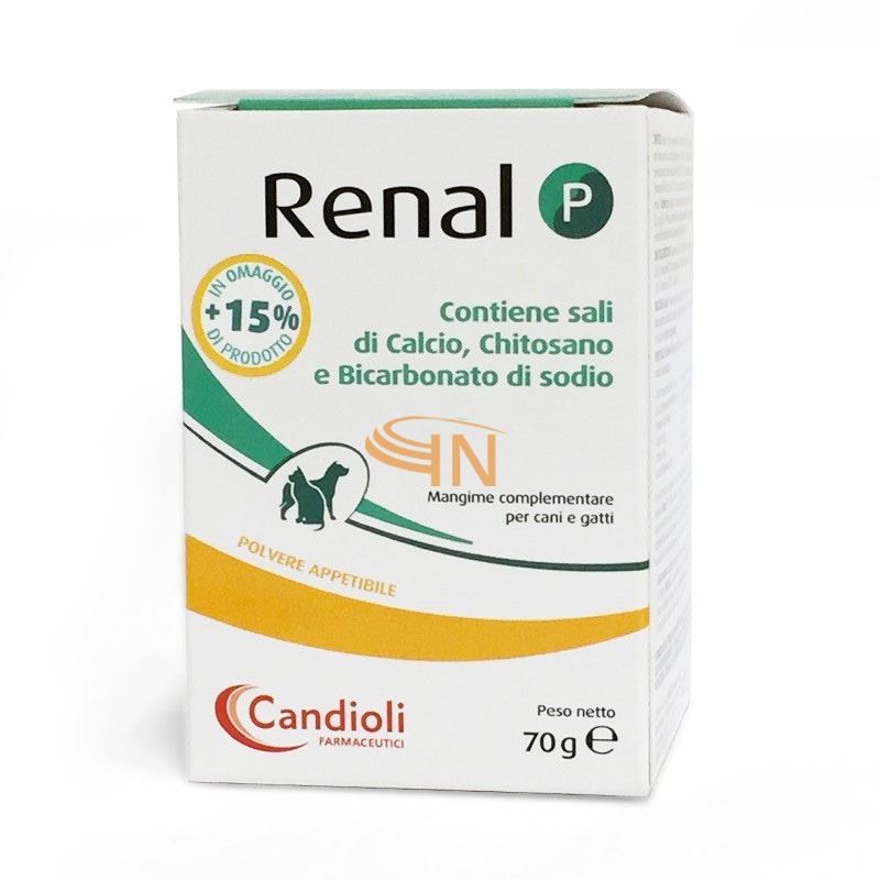 Candioli Linea Animali Domestici Renal P Integratore Mangime Polvere 70 g