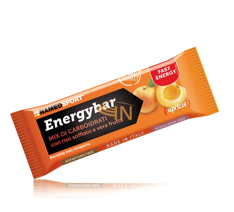 Named Sport Linea Sportivi Total Energybar Barretta Integratore 3x35 g Albicocca