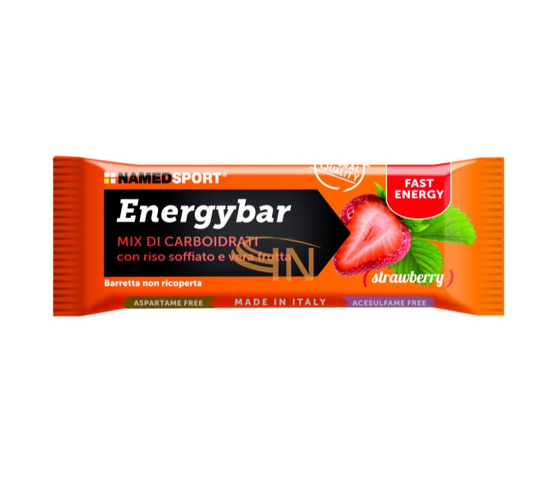 Named Sport Linea Sportivi Total Energybar Barretta Integratore 3x35 g Fragola