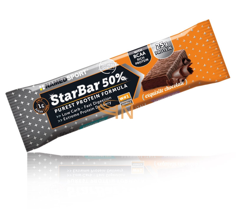 Named Sport Linea Sportivi StarBar Barretta Proteica Integratore 50g Mango&Passi