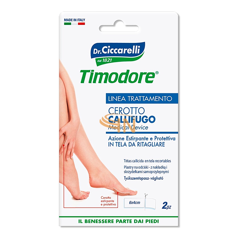 Timodore Cerotti Callifughi Tela da Ritagliare 2 Pezzi