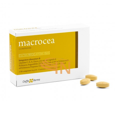 Cieffe Derma Linea Apparato Immunitario Macrocea Integratore Alimentare 20 Compr