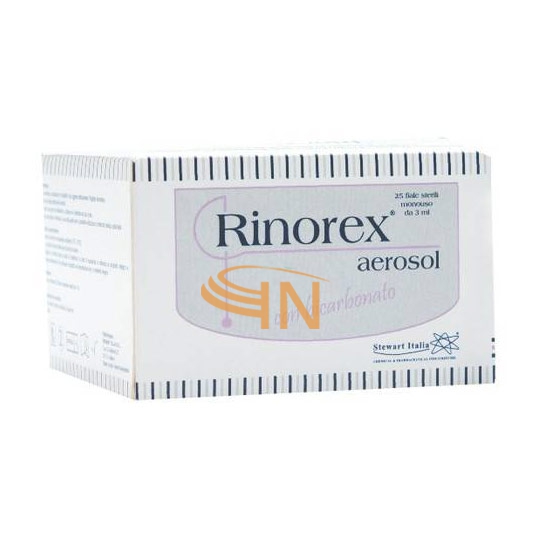 Rinorex Aerosol con Bicarbonato 25 Fiale