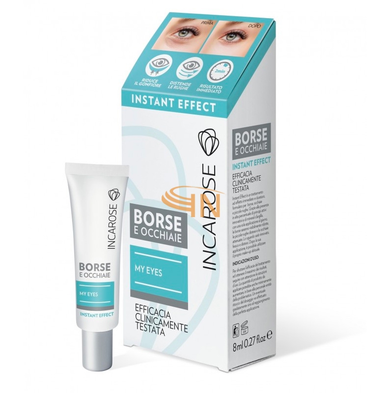 Incarose Instant Effect Anti-Borse e Occhiaie Contorno Occhi 8 ml