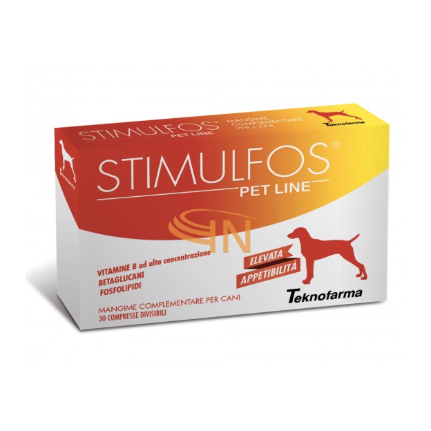 Teknofarma Linea Animali Domestici Stimulfos Pet Line Cani Mangime 30 Compresse